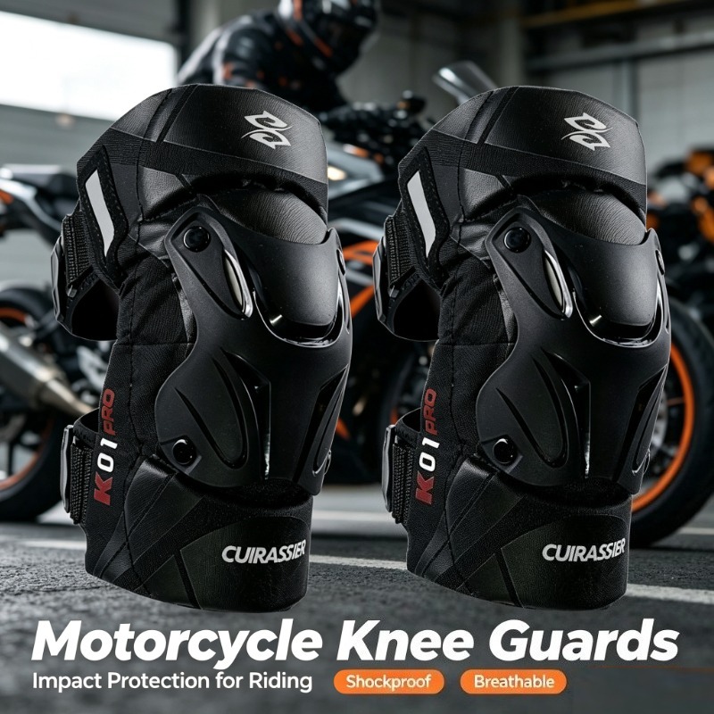 Mountain Biking Knee Pads - 2 Adet Motosiklet Dizlikleri Darbe Emici