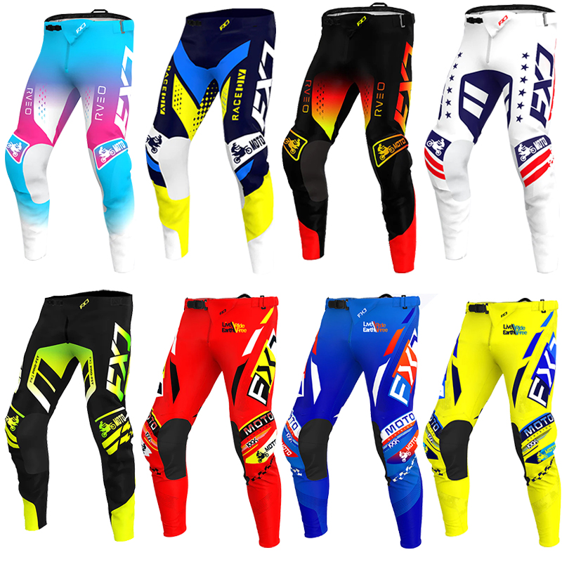 Mountain Biking Trails - Motokros pantolon Çocuk gençler yetişkinler MX