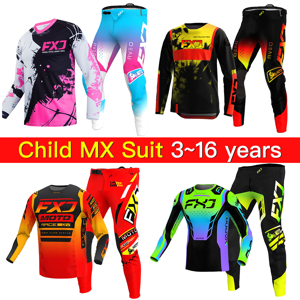 Mountain Biking Trails - Çocuklar İçin Motocross Ekipman Seti 20