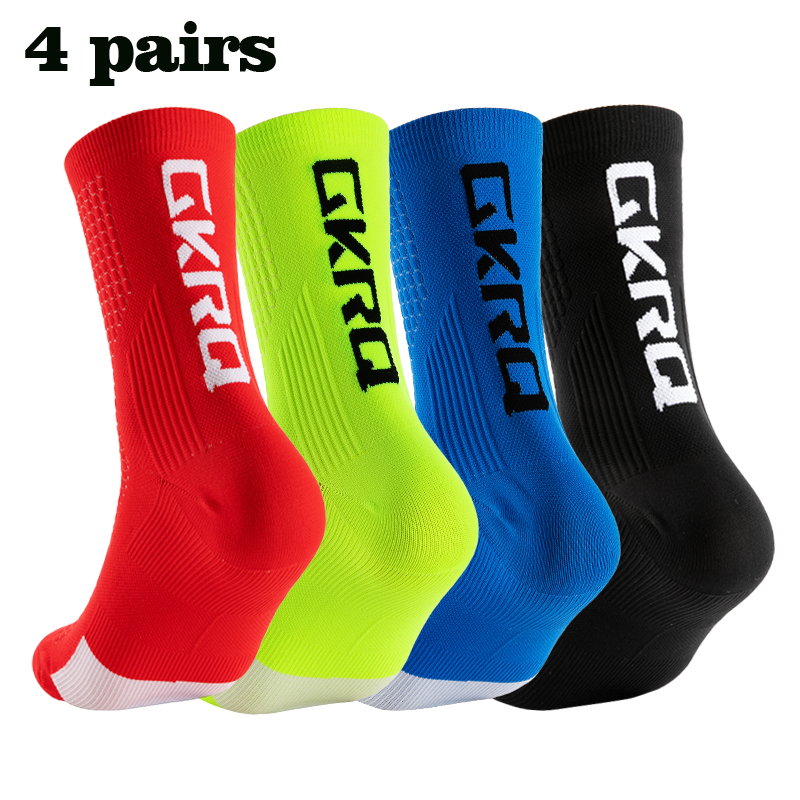 Mountain Biking Socks - GKRQ 4 çift 2025 Yeni Bisiklet