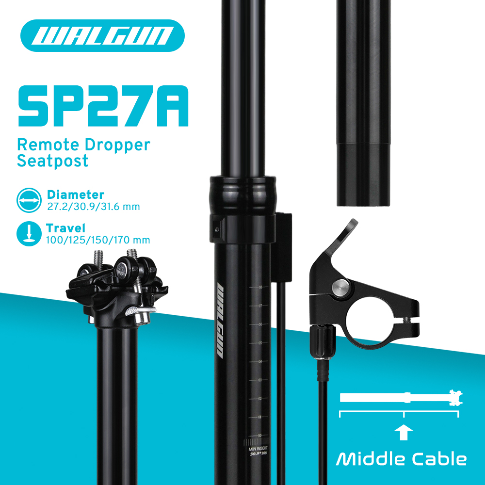 SP27A Bisiklet Sele Borusu Düş - Dropper Post Remote incelemesi ve fiyatı