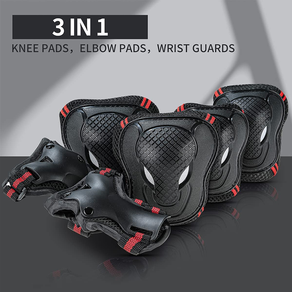 BraceTop 6 adet/takım Gençler  - Mountain Biking Knee Pads incelemesi ve fiyatı